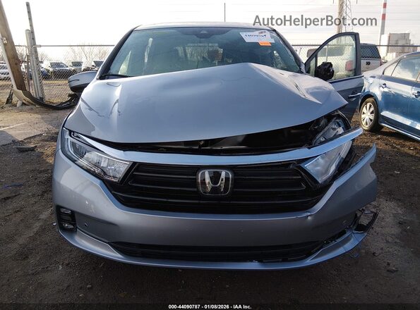 5FNRL6H88NB001532 2022 HONDA ODYSSEY Silver 