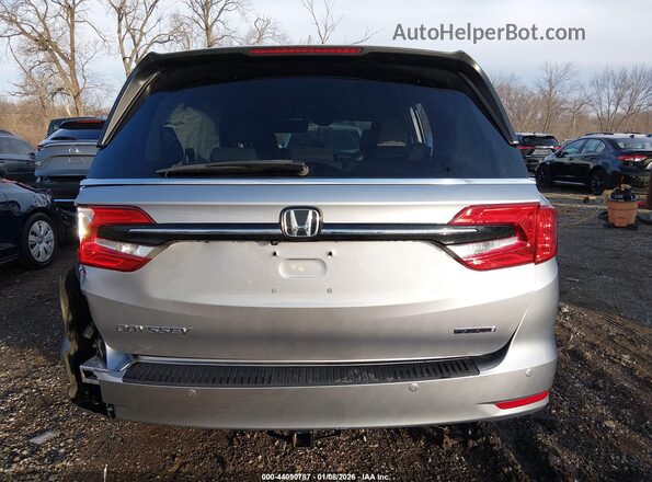 5FNRL6H88NB001532 2022 HONDA ODYSSEY Silver 