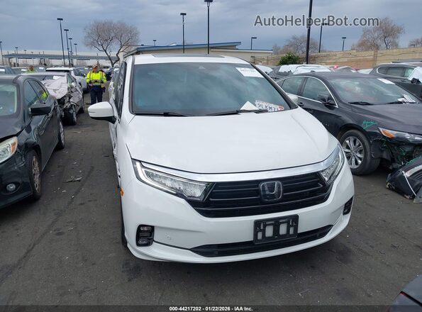 5FNRL6H89RB035615 2024 HONDA ODYSSEY White Vista del cuadro de instrumentos