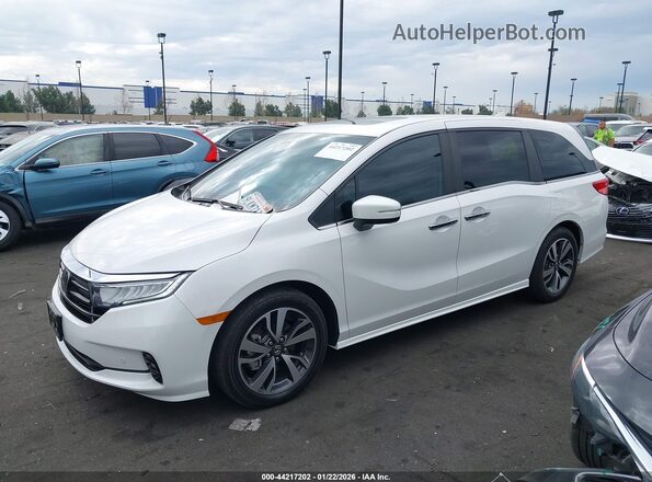 5FNRL6H89RB035615 2024 HONDA ODYSSEY White Vista interior de 360 grados