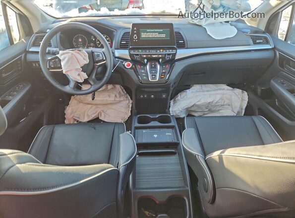 5FNRL6H89TB002069 2026 HONDA ODYSSEY White Вид панелі приладів