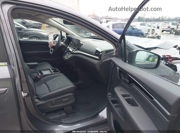 5FNRL6H89TB019891 2026 HONDA ODYSSEY Gray Вид салону спереду