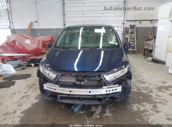 5FNRL6H8XMB002177 2021 HONDA ODYSSEY Blue Vista del cuadro de instrumentos