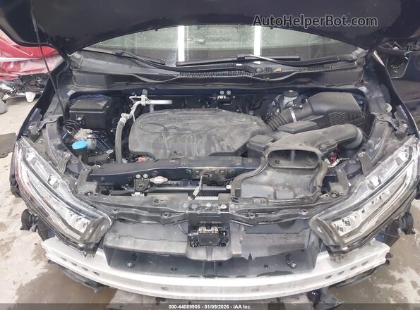 5FNRL6H8XMB002177 2021 HONDA ODYSSEY Blue Vista trasera