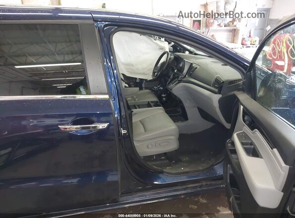 5FNRL6H8XMB002177 2021 HONDA ODYSSEY Blue Vista interior delantera