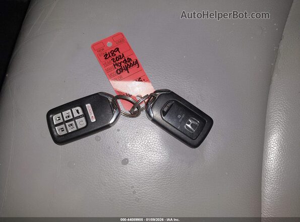 5FNRL6H8XMB002177 2021 HONDA ODYSSEY Blue Vista del salpicadero