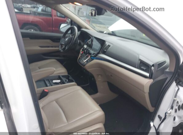 5FNRL6H8XMB011011 2021 HONDA ODYSSEY White Vista interior delantera