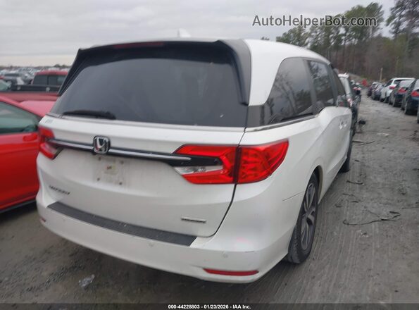 5FNRL6H8XMB011011 2021 HONDA ODYSSEY White Trasero derecho