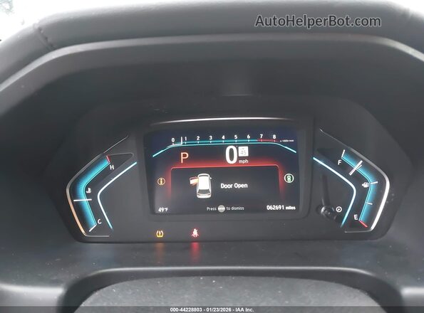 5FNRL6H8XMB011011 2021 HONDA ODYSSEY White Vista de los asientos traseros