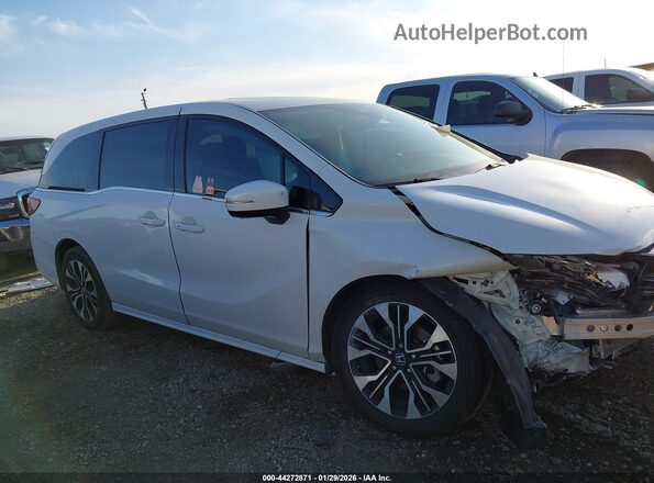 5FNRL6H92SB012319 2025 HONDA ODYSSEY White Սալոնի 360 աստիճան տեսք