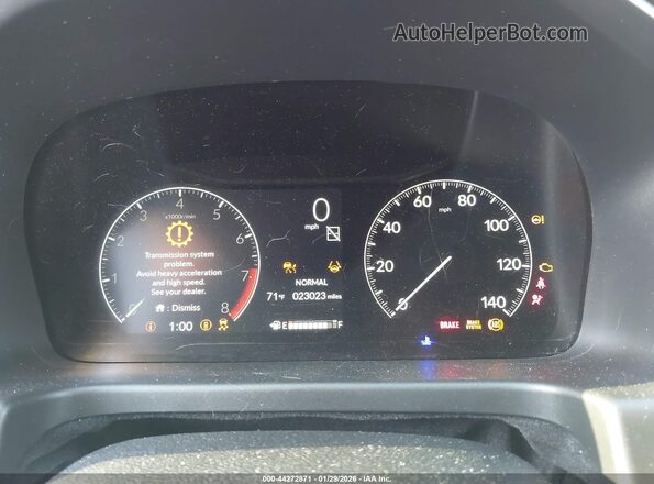 5FNRL6H92SB012319 2025 HONDA ODYSSEY White Հետևի նստատեղերի տեսք