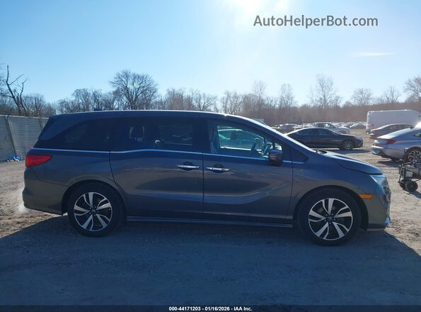 5FNRL6H94KB102720 2019 HONDA ODYSSEY Серый Вид задней части салона