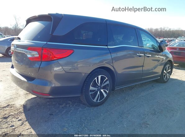 5FNRL6H94KB102720 2019 HONDA ODYSSEY Серый Задняя правая четверть