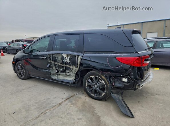 5FNRL6H94RB010646 2024 HONDA ODYSSEY Black Tył lewy