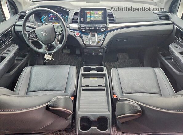 5FNRL6H94RB010646 2024 HONDA ODYSSEY Black Widok deski rozdzielczej