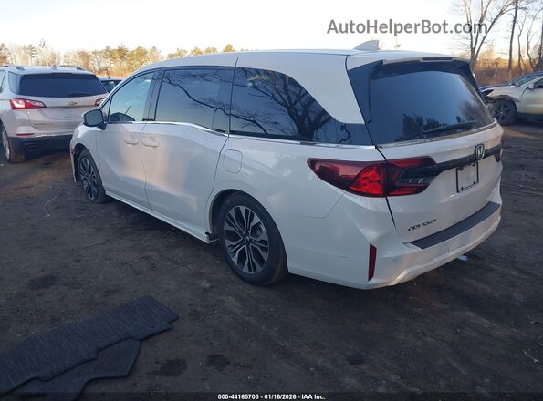 5FNRL6H94SB044026 2025 HONDA ODYSSEY White Задня ліва чверть