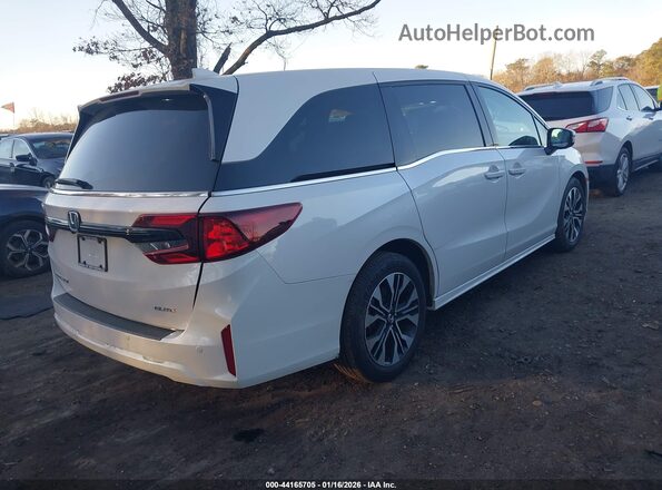 5FNRL6H94SB044026 2025 HONDA ODYSSEY White Задня права чверть