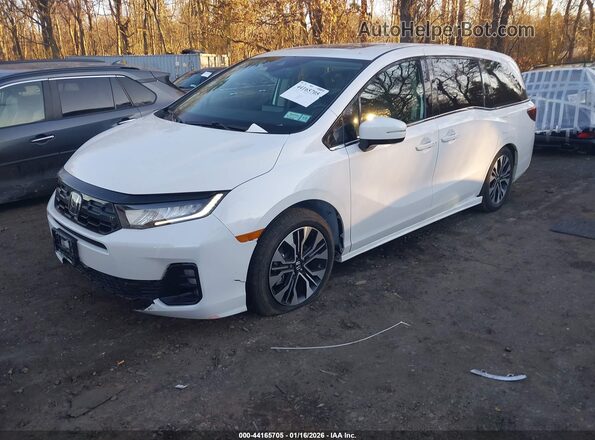 5FNRL6H94SB044026 2025 HONDA ODYSSEY White Передня ліва чверть