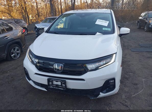 5FNRL6H94SB044026 2025 HONDA ODYSSEY White Вид щитка приладів