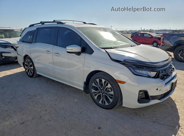 5FNRL6H95SB085426 2025 HONDA ODYSSEY White Przód prawy