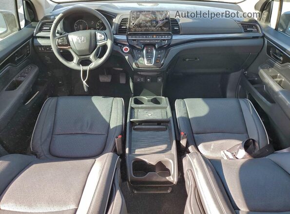 5FNRL6H95SB085426 2025 HONDA ODYSSEY White Widok deski rozdzielczej