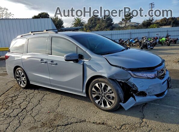 5FNRL6H96SB032203 2025 HONDA ODYSSEY Gray Առջևի աջ