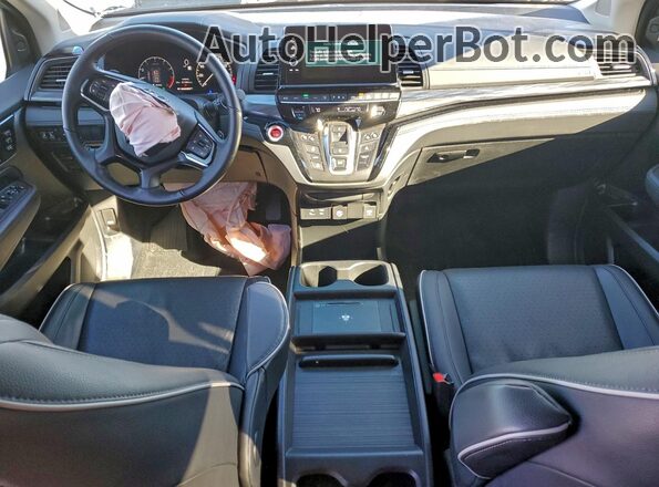 5FNRL6H96SB032203 2025 HONDA ODYSSEY Gray Առջևի վահանակի տեսք
