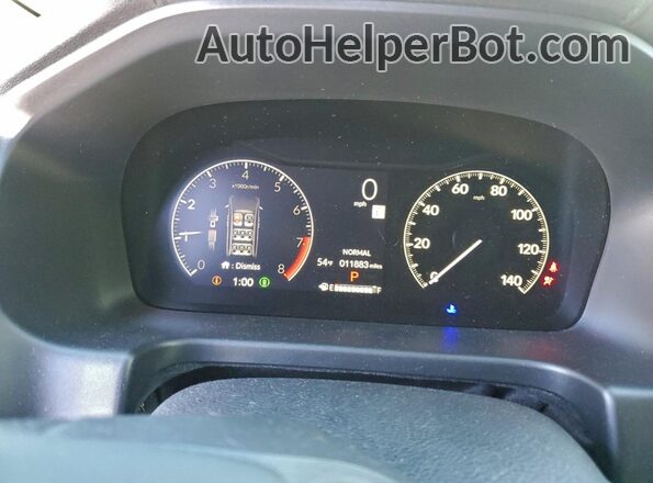 5FNRL6H96SB032203 2025 HONDA ODYSSEY Gray Սարքավորումների վահանակի տեսք