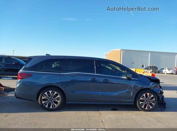 5FNRL6H97SB051164 2025 HONDA ODYSSEY Blue Rear interior view