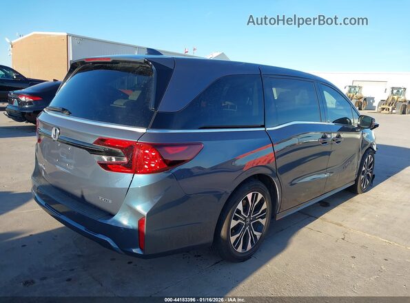 5FNRL6H97SB051164 2025 HONDA ODYSSEY Blue Rear right
