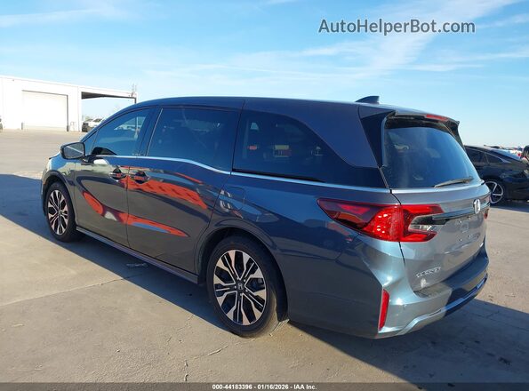 5FNRL6H97SB051164 2025 HONDA ODYSSEY Blue Rear left