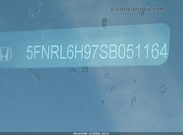5FNRL6H97SB051164 2025 HONDA ODYSSEY Blue 