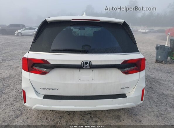 5FNRL6H99TB019513 2026 HONDA ODYSSEY White 