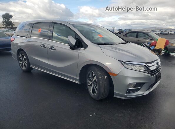 5FNRL6H9XLB023876 2020 HONDA ODYSSEY Серый Передняя правая четверть