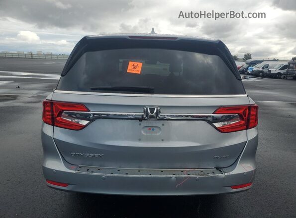 5FNRL6H9XLB023876 2020 HONDA ODYSSEY Серый Вид сзади