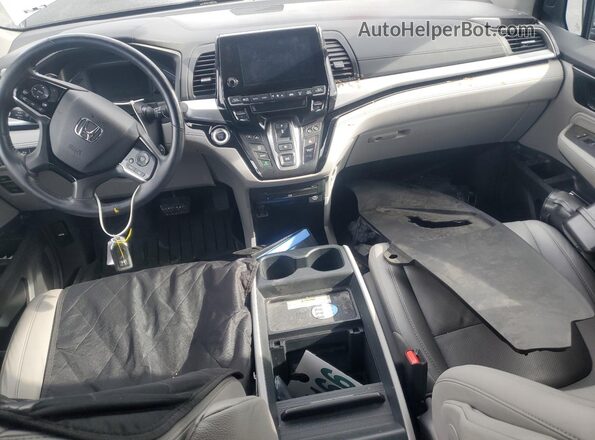 5FNRL6H9XLB023876 2020 HONDA ODYSSEY Серый Вид панели приборов