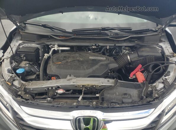 5FNRL6H9XLB023876 2020 HONDA ODYSSEY Серый Вид подкапотного пространства