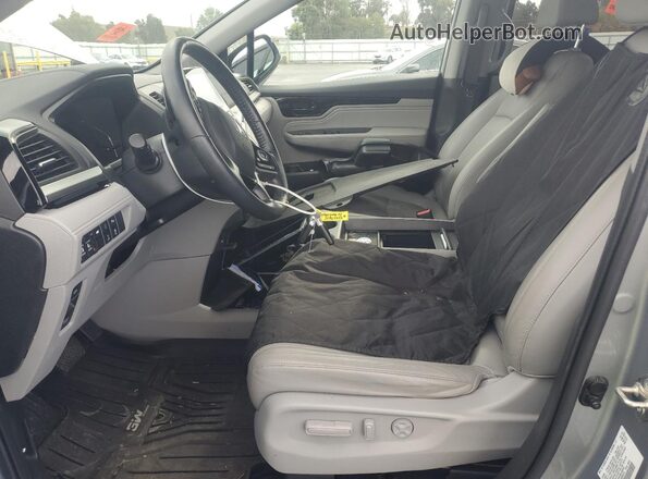 5FNRL6H9XLB023876 2020 HONDA ODYSSEY Серый Вид салона спереди