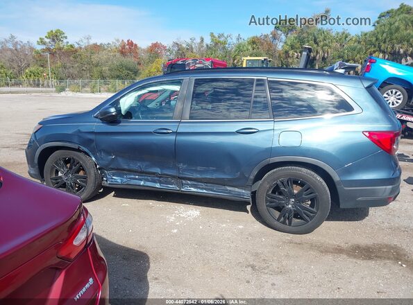 5FNYF5H28MB012828 2021 HONDA PILOT Blue 