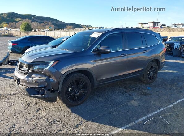 5FNYF5H28NB023622 2022 HONDA PILOT Серый Панорамный вид салона 360°