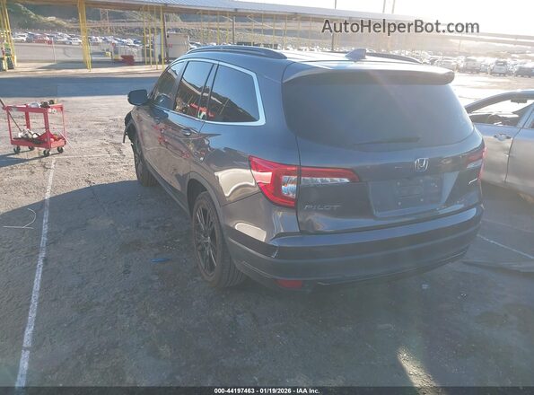 5FNYF5H28NB023622 2022 HONDA PILOT Серый Задняя левая четверть