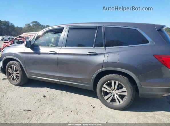 5FNYF5H31HB036791 2017 HONDA PILOT Gray 