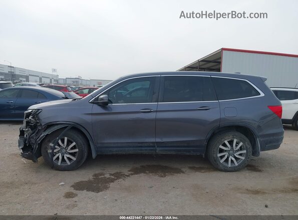 5FNYF5H5XMB044352 2021 HONDA PILOT Gray 