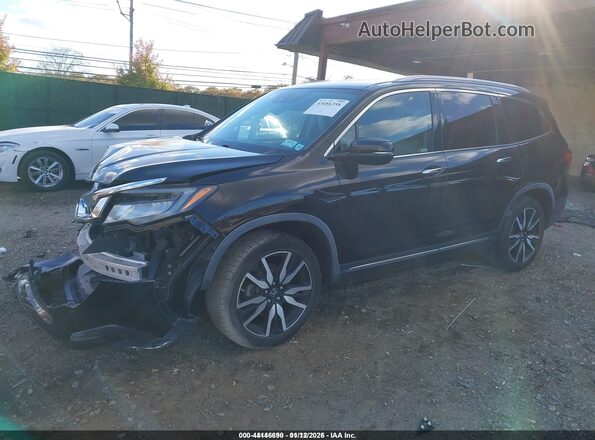 5FNYF6H02KB023924 2019 HONDA PILOT Black Front left