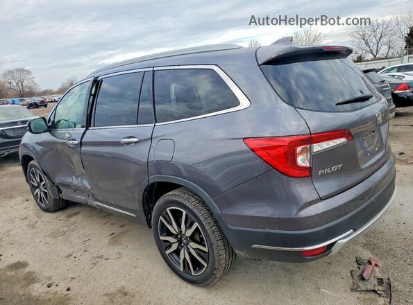 5FNYF6H09KB076328 2019 HONDA PILOT Gray Задня ліва чверть