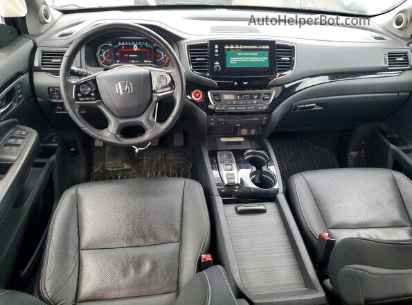 5FNYF6H09KB076328 2019 HONDA PILOT Gray Вид панелі приладів