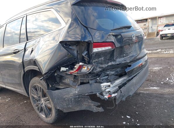 5FNYF6H29NB046929 2022 HONDA PILOT Black Դիմացի տեսք