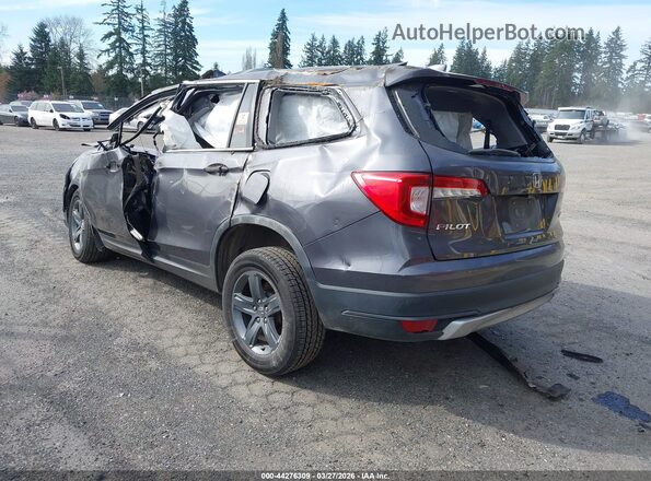 5FNYF6H52KB037494 2019 HONDA PILOT Gray Задня ліва чверть
