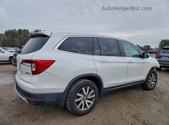 5FNYF6H54LB010217 2020 HONDA PILOT White Trasero derecho