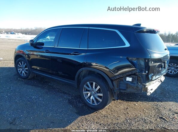 5FNYF6H56KB093051 2019 HONDA PILOT Black Задня ліва чверть